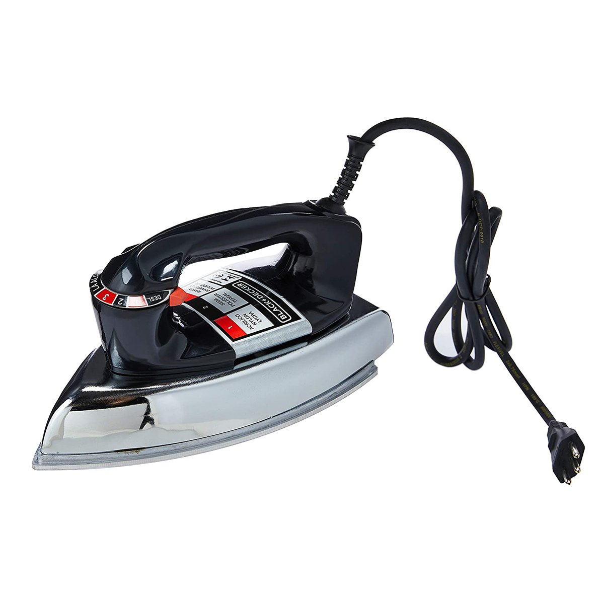 Ferro de Passar Black+Decker A Seco 1100W Preto VFA1110