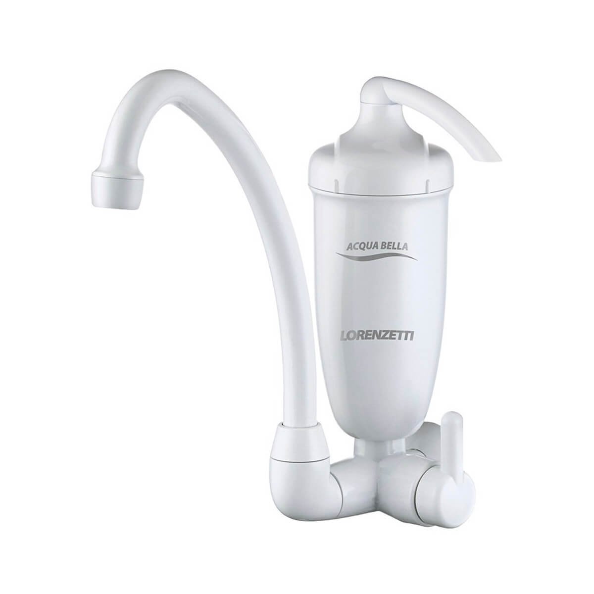 Filtro De Água Lorenzetti Com Torneira Acqua Bella Plástico Branco