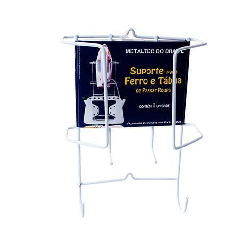 Suporte Para Ferro E Tábua De Passar Metaltec 2057