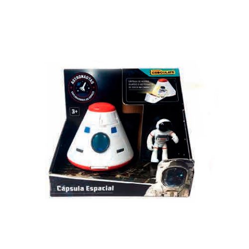 Brinquedo Fun Estação Espacial Astronauta com Luz e Som 8450-5 Branco