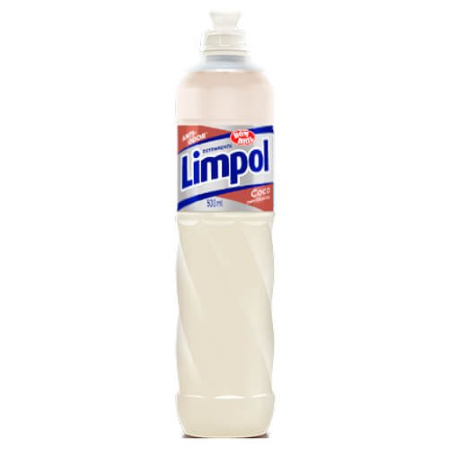 Detergente Lava Louças Limpol Coco 500ml