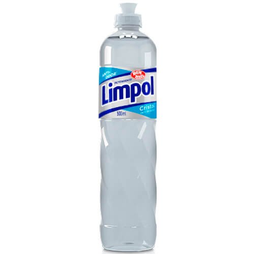 Detergente Lava Louças Limpol Cristal 500ml