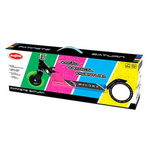 Patinete Astro Toys Saturn 3871/8956 Cores Sortidas