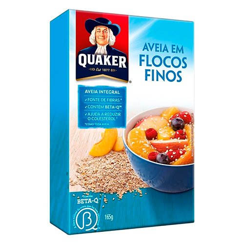 Aveia Em Flocos Finos Quaker 165g