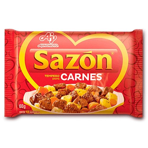 Sazon Vermelho Floppy Carnes 60g