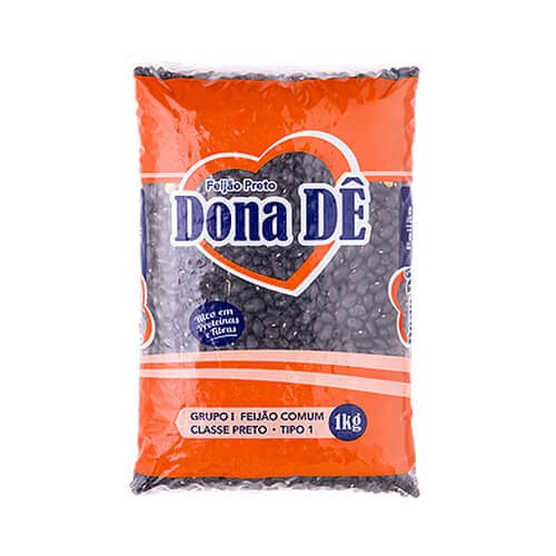 Feijão Preto Dona Dê 1kg