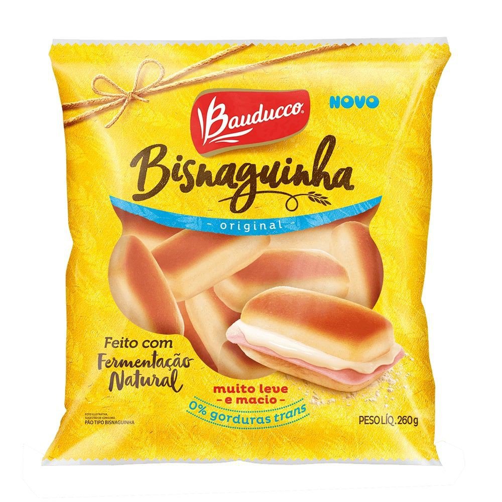 Pão Bisnaguinha Bauducco 260g