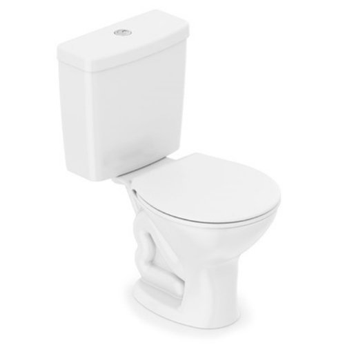 Kit Vaso Sanitário Saveiro Celite Branco Com Caixa Acoplada 3,6L (MP)