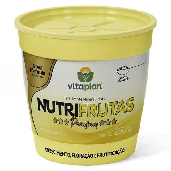 Fertilizante Vitaplan Mineral Misto Nutrifrutas Premium 250g - 8000924-U (MP)