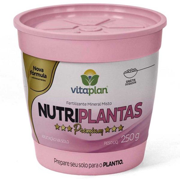 Fertlizante Vitaplan Mineral Misto Nutriplantas Premium 250g - 8000925-U (MP)