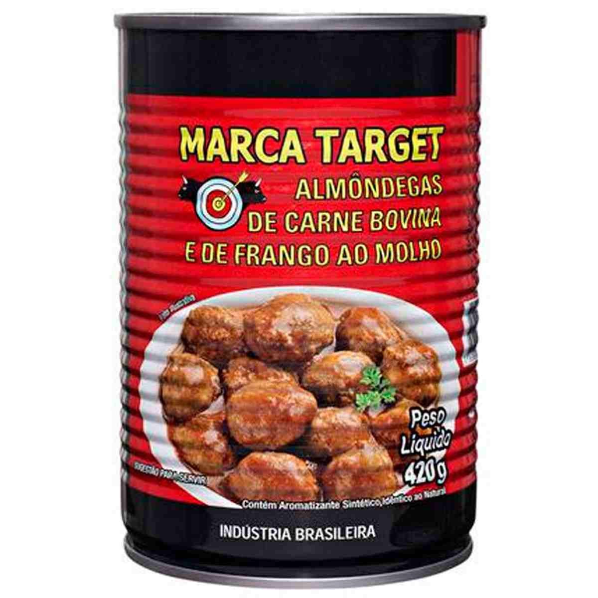 Almôndega Mista Ao Molho Target 420g