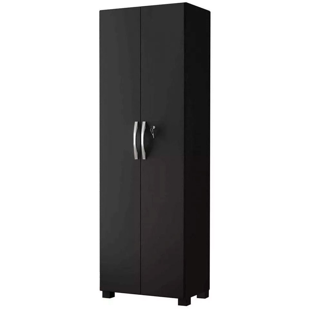Armário Multiuso 2 Portas Notável Preto NT4035