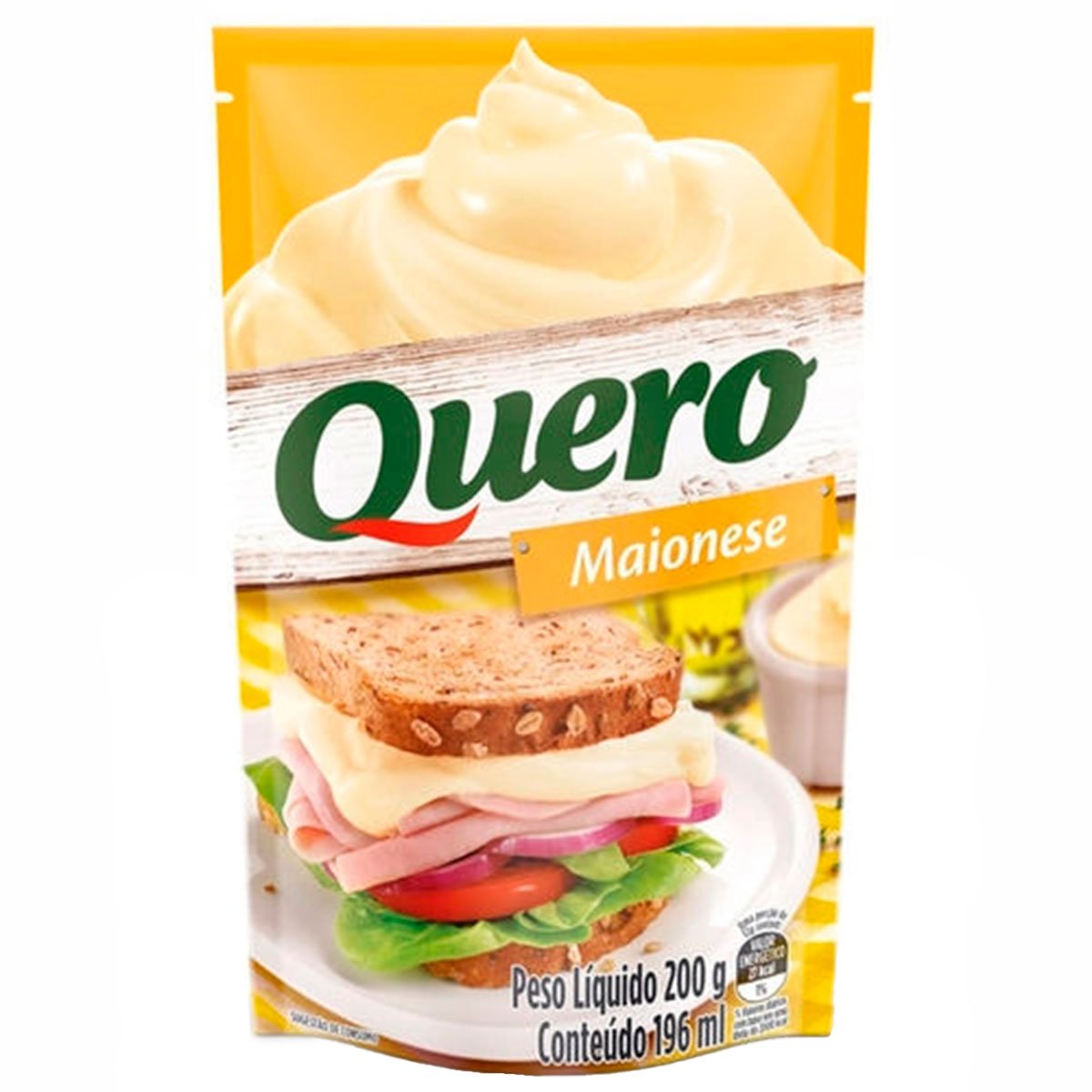 Maionese Quero Sachê 200g