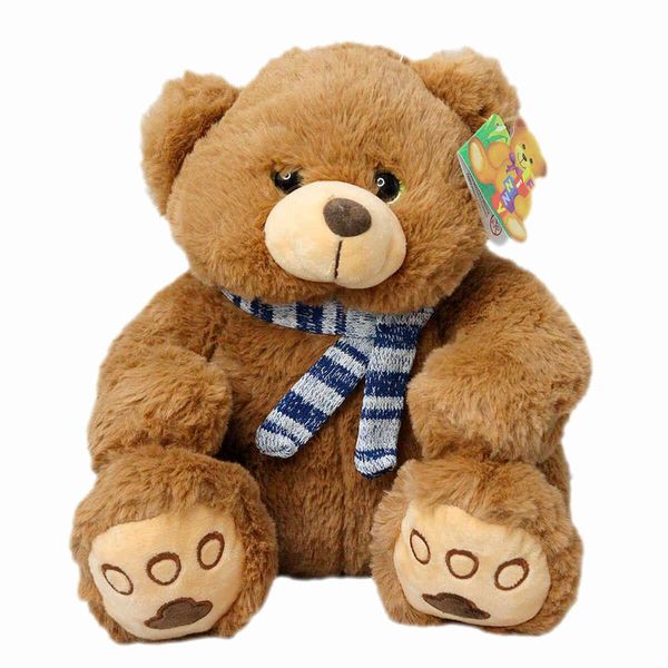 Pelúcia Fizzy Urso com Cachecol 28CM (MP)