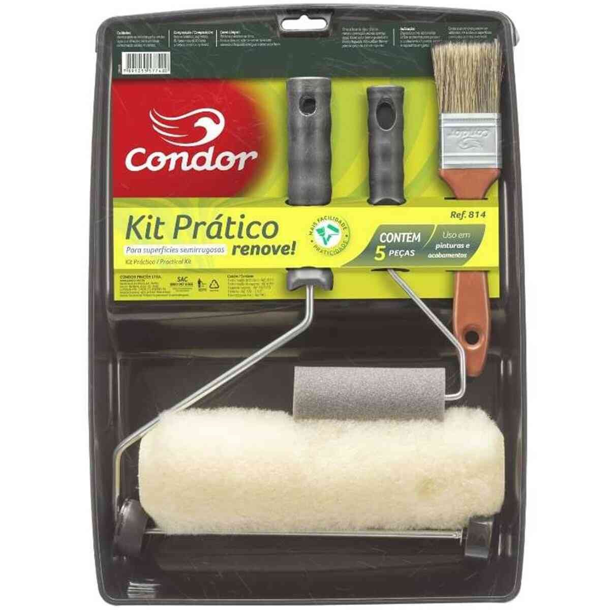 Kit Pintura Sustentável 814 Condor 5 Peças (MP)