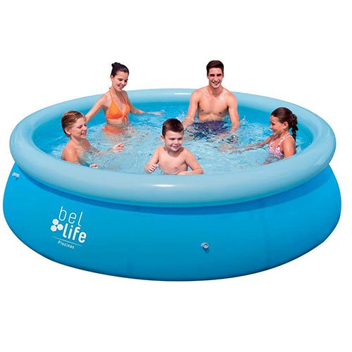 Piscina Inflável 4.600 Litros Belfix Life Azul 10090