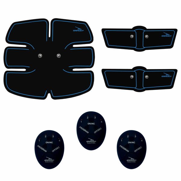 Estimulador Muscular Grasep Elétrico Preto (MP)