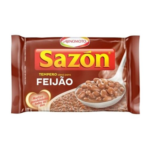 Tempero Para Feijão Sazón Marrom Floppy 60g