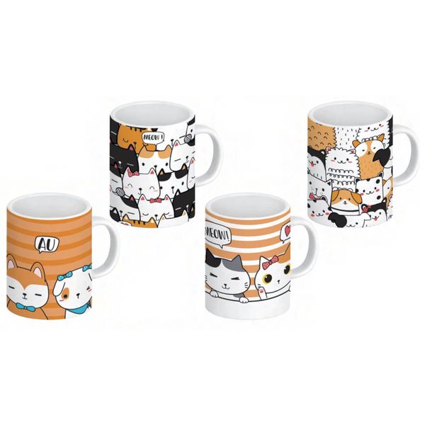 Caneca Relobraz Pets 280ml Sortido - 77215