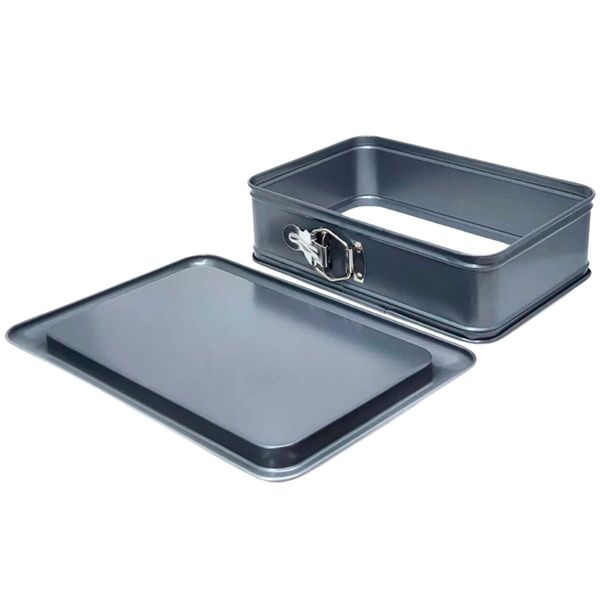 Forma Assadeira Wincy Base Removível 35x23x5cm Grafite (MP)
