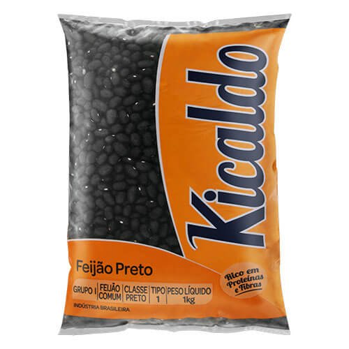 Feijão Preto Kicaldo 1kg