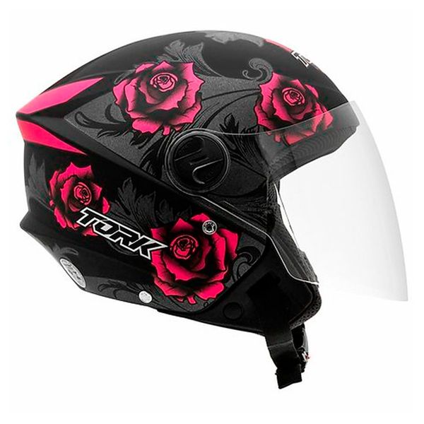 Capacete Pro Tork New Liberty Three Flower Brilhante 58