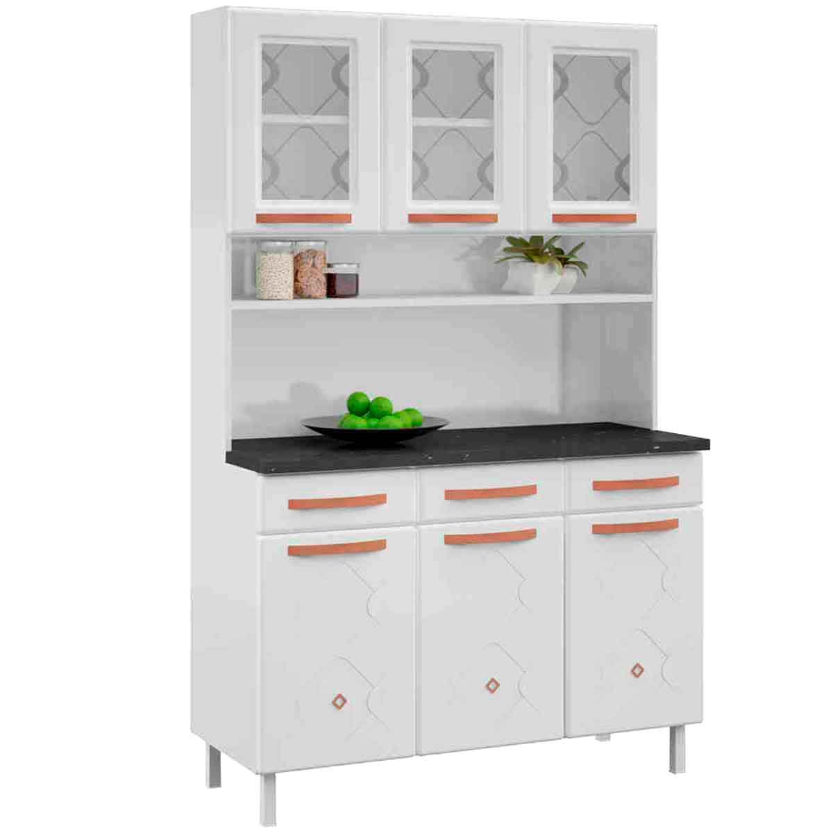 Armário de Cozinha Telasul Mirage Tampo Branco 21001