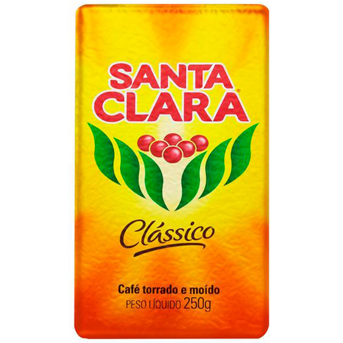 Café Santa Clara Torrado e Moído Clássico ã Vácuo 250g