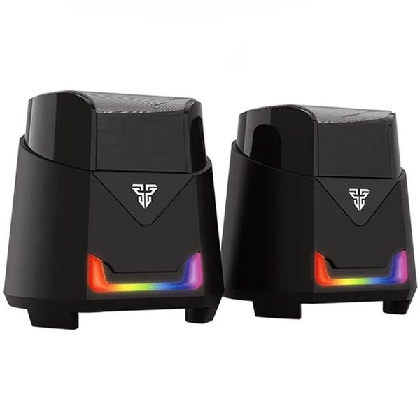 Caixa De Som Fantech Gamer Estéreo GS205 HellScream RGB Preto (MP)