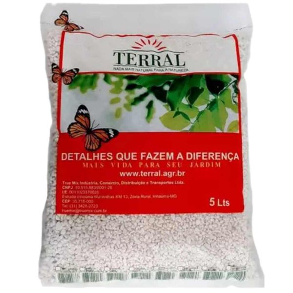Perlita Mineral Expandida Terral 5 Litros (MP)