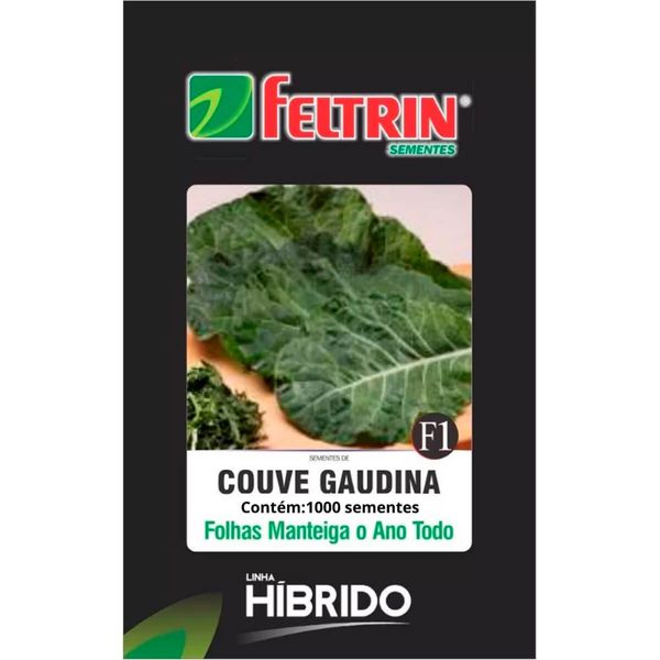 Sementes de Couve Gaudina Híbrido Feltrin 1000 Unidades (MP) Sementes de Couve Gaudina Hà­brido Feltrin 1000 Unidades (MP)