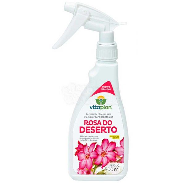Fertilizante Vitaplan Mineral Misto Foliar Rosa Do Deserto 500ml - 8000717-U (MP)