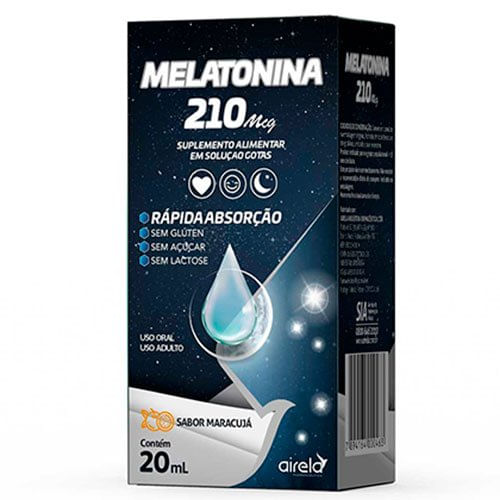 Melatonina 210 mcg/mL 20 mL Airela