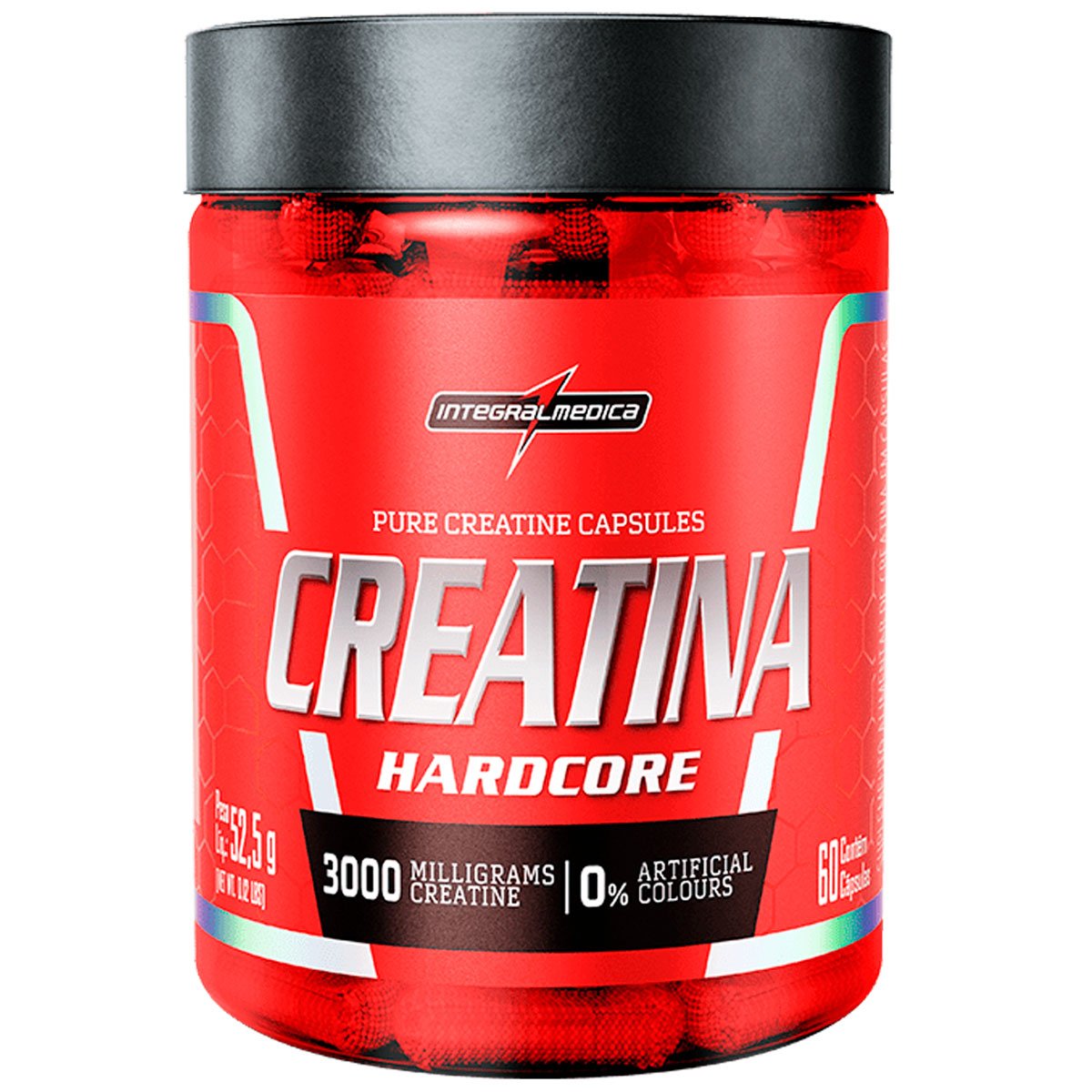Suplemento Creatina Integralmédica White 60 Cápsulas