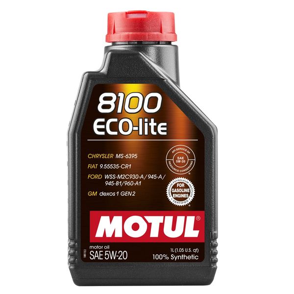 Óleo Motul Para Motor Carro 8100 Eco-Lite 5W20 1L (MP)
