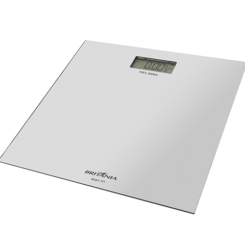 Balança Digital Britânia Body Fit Branco BBL05TQ