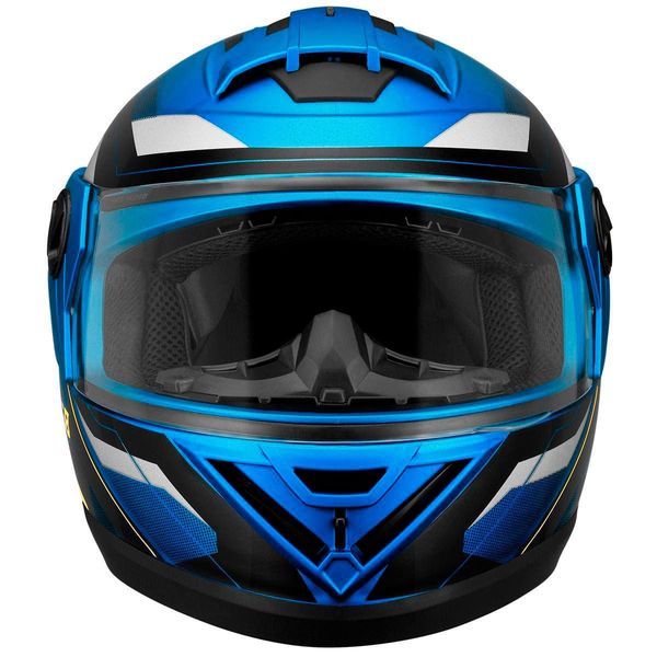 Capacete Pro Tork Evolution G8 Evo Azul E Amarelo Brilhante 58