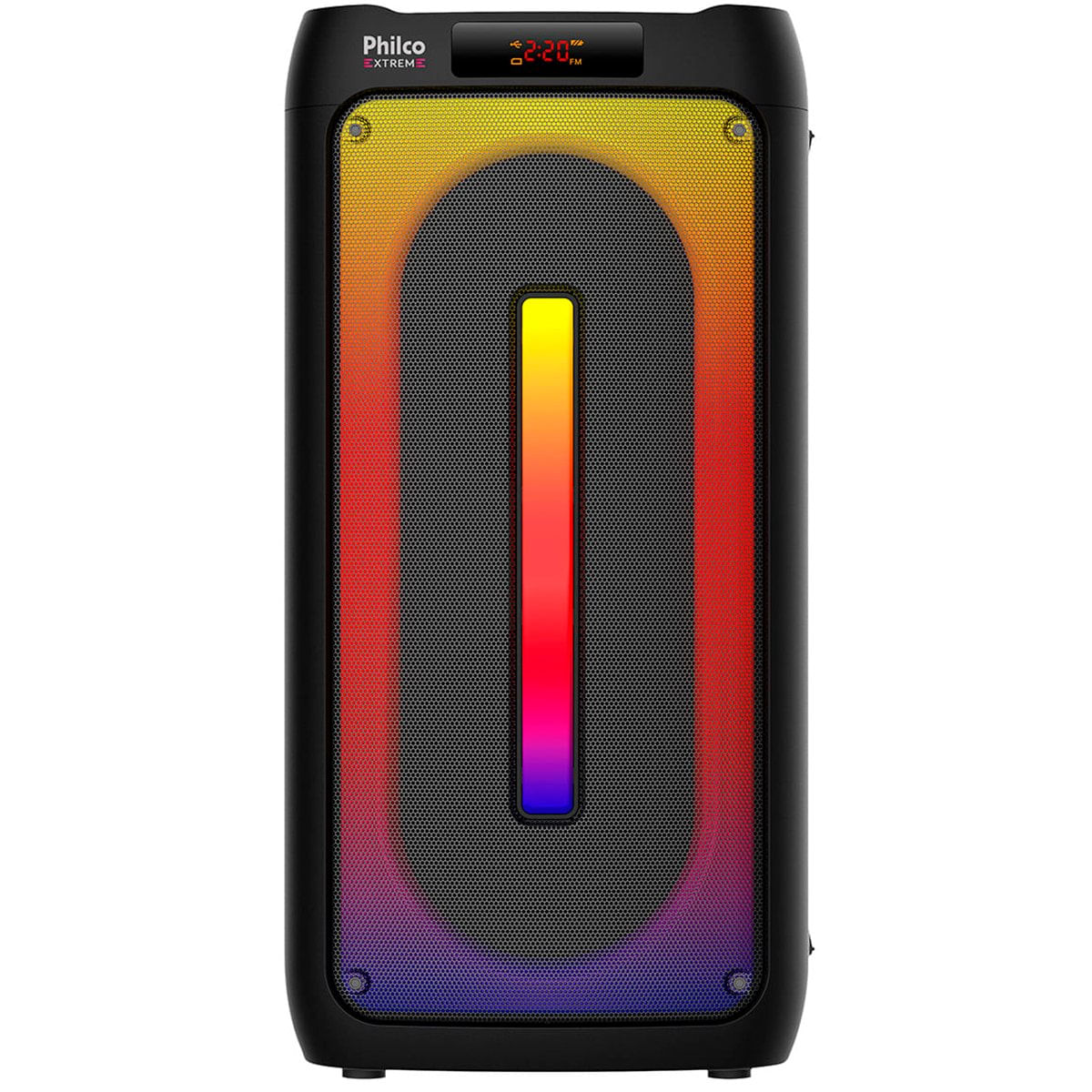 Caixa de Som Amplificada Philco 300W Bivolt Bluetooth Preto PCX4500