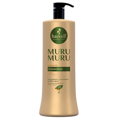 Shampoo Haskell Murumuru Nutrição intensa 01 Litro