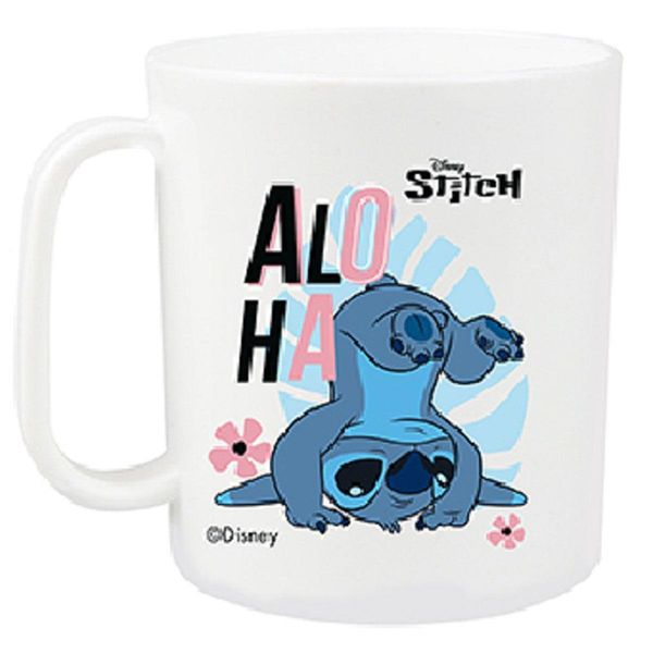 Caneca Plástica Stitch 400ml 470738 (MP)