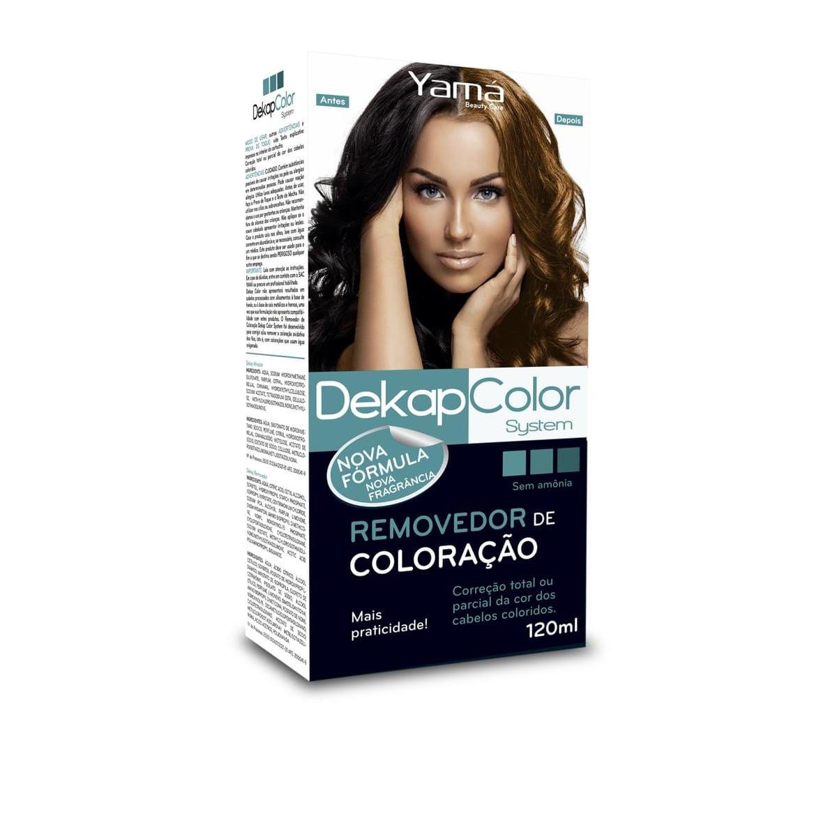 Removedor De Coloração Yama Dekapcolor 120ml (MP)