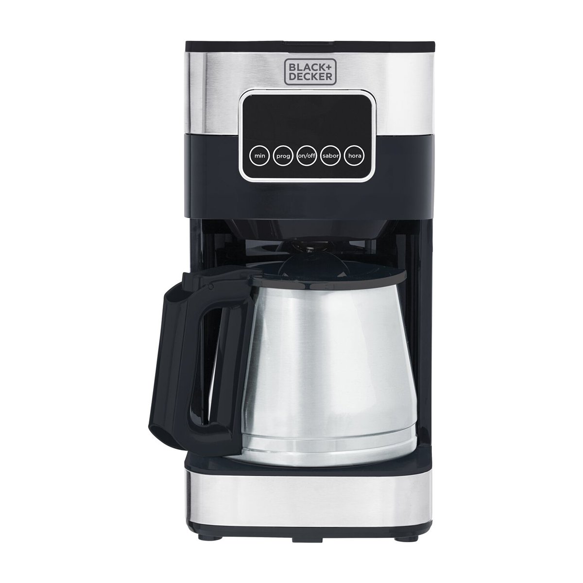 Cafeteira Elétrica Black+Decker Gourmand Gris 900W 127V Jarra Inox CM350G-BR