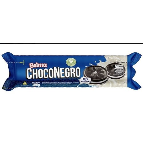 Biscoito Recheado Belma Choconegro 100g