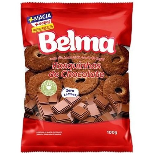 Biscoito Belma Rosquinhas de Chocolate 100g