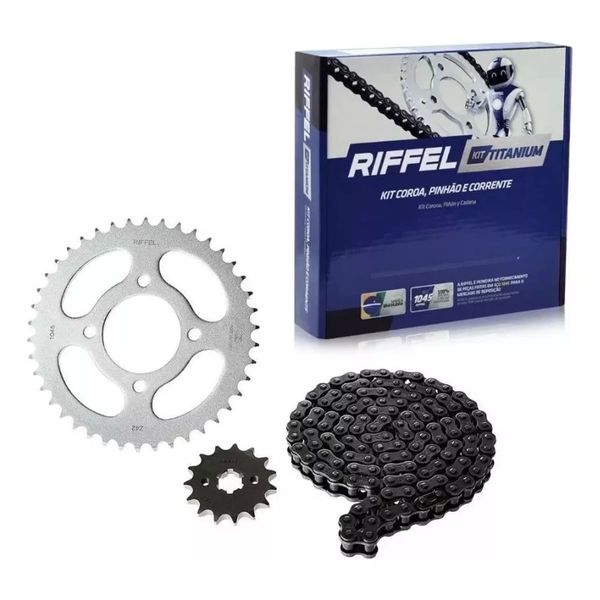 Kit Relação Riffel Titanium Pop 110i 2016-2024 (MP)