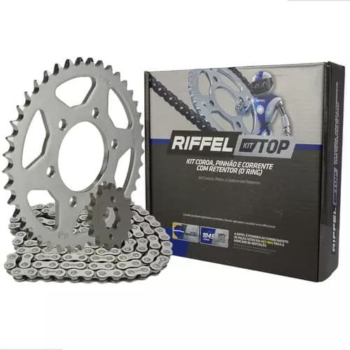 Kit Relação Riffel Top XTZ 250 Lander 2006-2008 Com Retentor (MP)