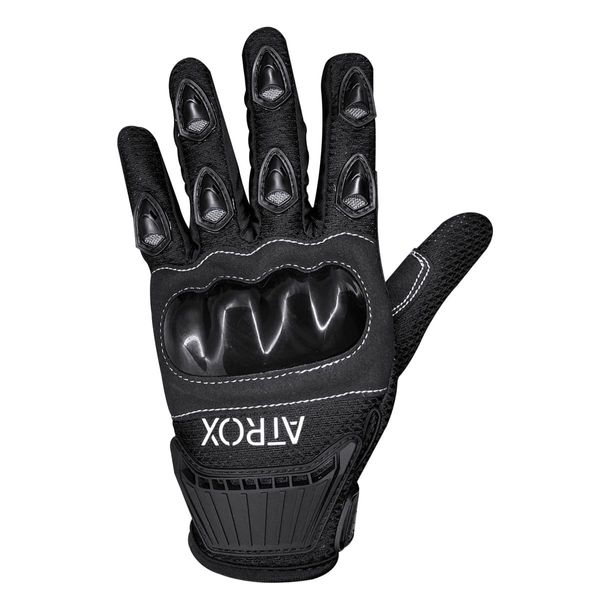 Luva Para Motociclista Atrox Tech Extreme Preto G (MP)