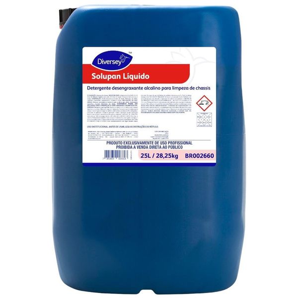 Detergente Automotivo Desengraxante Diversey 25L BR002660 (MP) Detergente Automotivo Desengraxante Diversey 25L (MP)