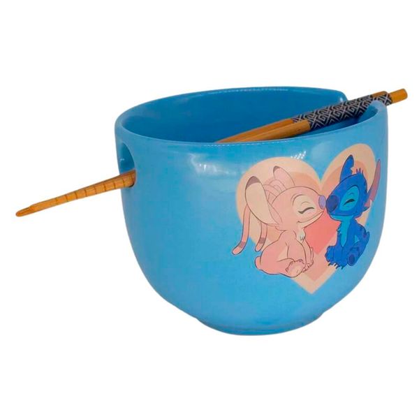 Bowl e Hashi Zonacriativa Stitch 500ml (MP)