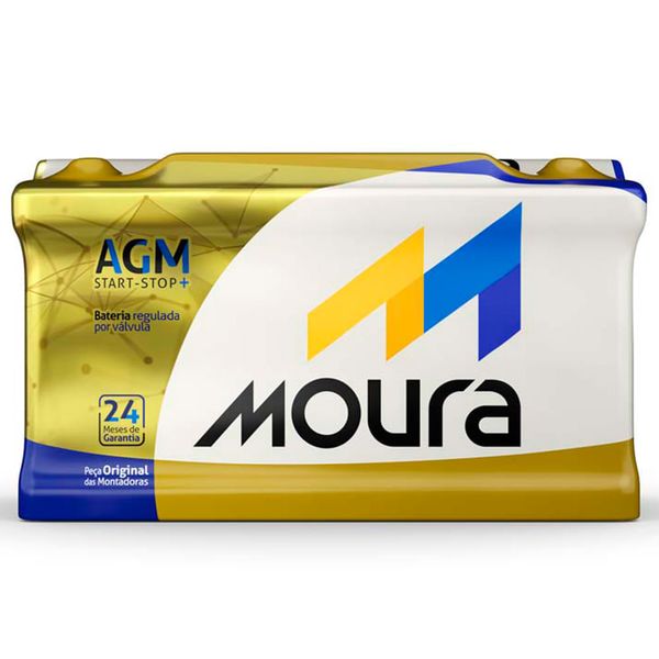 Bateria Moura AGM (70Ah) Start-Stop MA70LD (MP)